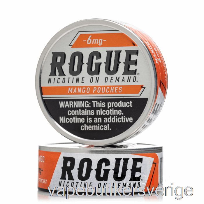 Vape Sverige Rogue Nikotinpåsar - Mango 3mg (5-pack)